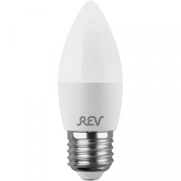 Лампа светодиодная REV C37 Е27 5W 4000K нейтральный белый свет свеча 32274 0
