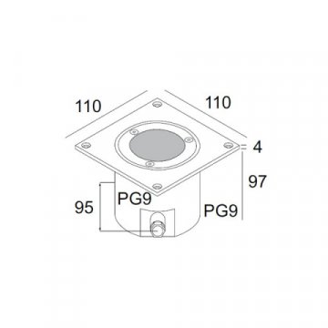 Ландшафтный светильник Delta Light Genie 213 32 05 Ano