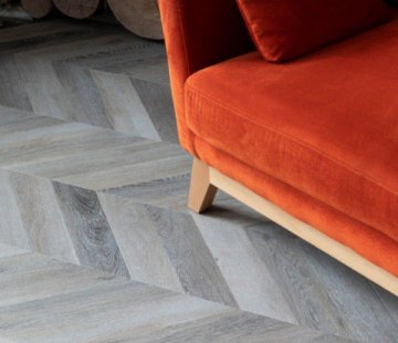 Замковый виниловый пол Vinilam Parquet Chevron RI444515CL4 Шеврон Легран