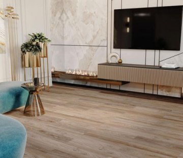 Виниловый SPC ламинат Stronghold ELTZ 8023-3 Дуб Лейпциг