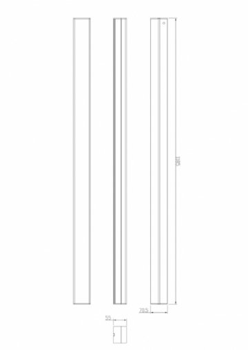 Линейный светодиодный светильник ЭРА SML-10-WB-40K-W48 белый Б0049815