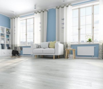 Кварцевый плинтус Fargo Comfort 81996-14 Дуб Лондонский Туман