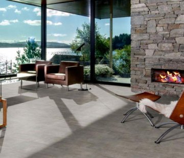 Замковый виниловый пол Kahrs Luxury Tiles Stone Matterhorn