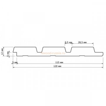 Декоративная панель  LV124L GN68