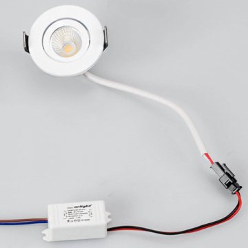 Мебельный светодиодный светильник Arlight LTM-R50WH 5W White 25deg 020754