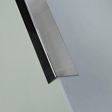 Уголок Сталь Серебро шлифованный 430 МКР 15 мм х 8 мм х 3000 мм