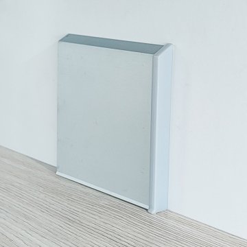 Заглушка для плинтуса BI100 серый (L+R)