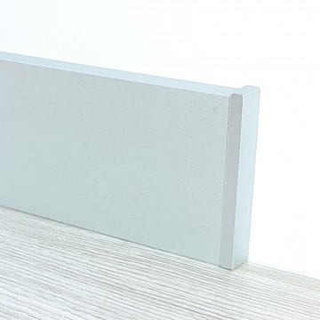 Заглушка для плинтуса BU 80 серебро (L+R)