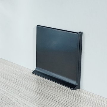 Заглушка для L-образного плинтуса BA40-100 черный (R+L)