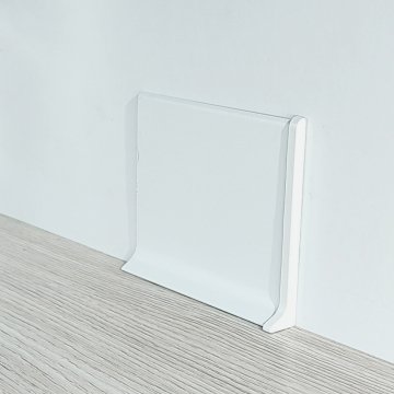 Заглушка для L-образного плинтуса BA40-100 белый (R+L)
