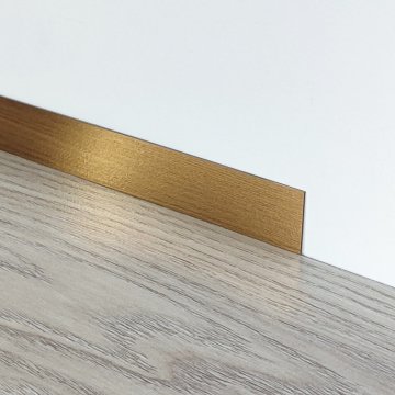 Полоса Сталь PP 20 Розовое золото полированный AISI 430 нитрид титана МКР 20 мм х 0.8 мм х 3000 мм