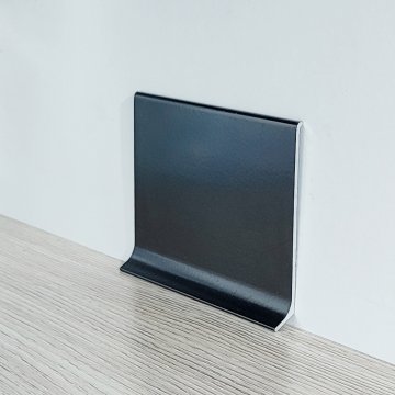 Плинтус Алюминий L-образный BA 40 Черный МКР 40 мм х 10 мм х 3000 мм