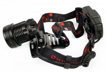 Налобный светодиодный фонарь Ultraflash Headlite аккумуляторный 100х90 300 лм E1335 13905