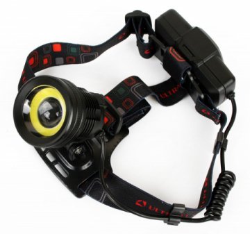 Налобный светодиодный фонарь Ultraflash Headlite аккумуляторный 100х90 300 лм E1335 13905
