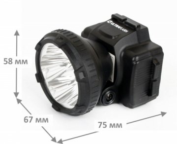 Налобный светодиодный фонарь Ultraflash Headlite аккумуляторный 65х55 33 лм LED5365 11648