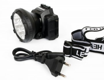 Налобный светодиодный фонарь Ultraflash Headlite аккумуляторный 90х75 33 лм LED5363 11257