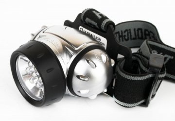Налобный светодиодный фонарь Ultraflash Headlite от батареек 70х60 15 лм LED5351 10260