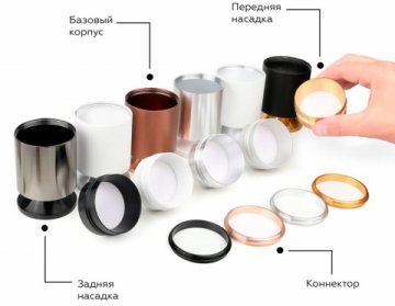 Насадка задняя Ambrella light DIY Spot N6903