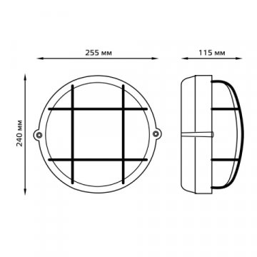 Настенно-потолочный светильник Gauss 926602111