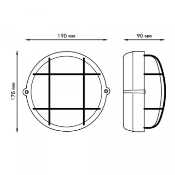 Настенно-потолочный светильник Gauss 926602116