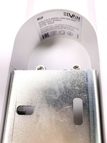 Настенно-потолочный светодиодный светильник Elvan NLS-8083XL-34W-WW-WHT