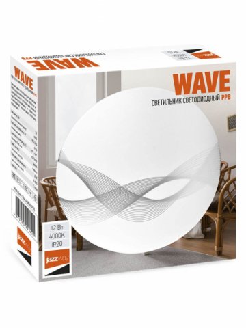 Настенно-потолочный светодиодный светильник Jazzway PPB Wave 5024625