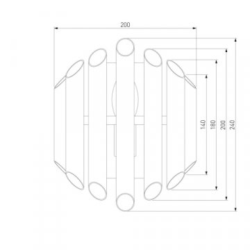 Настенный светильник Bogates Castellie 361/1