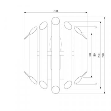 Настенный светильник Bogates Castellie 361/1