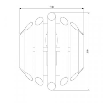 Настенный светильник Bogates Castellie 362/1