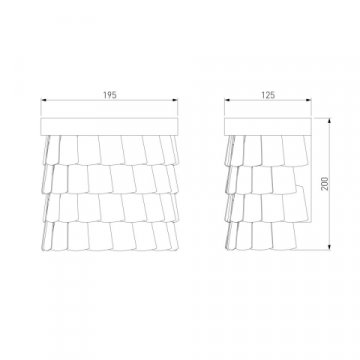 Настенный светильник Bogates Corazza 317