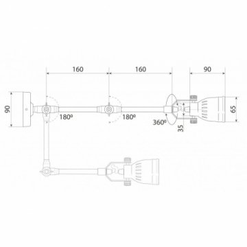 Настенный светильник Covali WL-51691