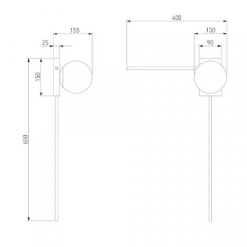 Настенный светильник Eurosvet Fredo 40034/1 золото