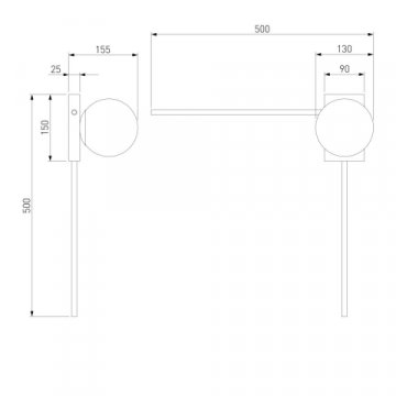 Настенный светильник Eurosvet Fredo 40035/1 латунь