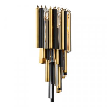 Настенный светильник iLamp Tribeca 097B-3 Matt Bronze&Black