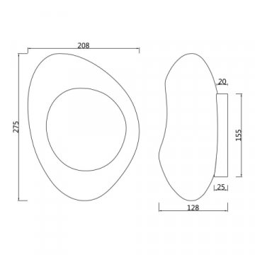 Настенный светильник Maytoni Mabell MOD306WL-01CH