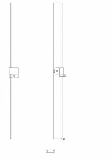 Настенный светильник Maytoni Technical Pars C071WL-L12GB3K