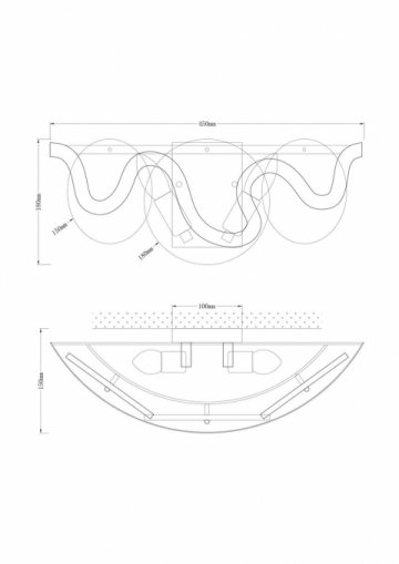 Настенный светильник Moderli Caribbean V7073-2W