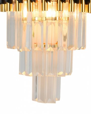 Настенный светильник Natali Kovaltseva Darian 76017/2W Gold Black