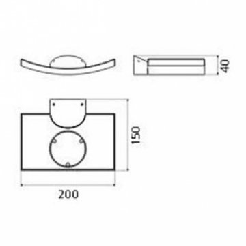 Настенный светодиодный светильник Artemide Microsurf 1646010A
