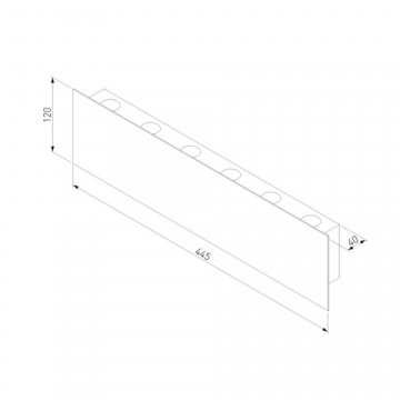 Настенный светодиодный светильник Elektrostandard Angle 40139/1 Led белый a055777