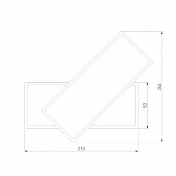 Настенный светодиодный светильник Elektrostandard Twirl 90316/2 черный a055790