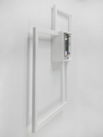 Настенный светодиодный светильник Elvan GW-46220/2SQ-20W-WW-Wh