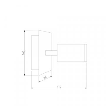 Настенный светодиодный светильник Eurosvet 20067/1 LED белый