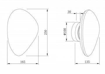 Настенный светодиодный светильник Maytoni Roca MOD004WL-L5CE3K1