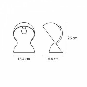 Настольная лампа Artemide Dalu 1466030A