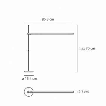 Настольная лампа Artemide Talak 0682050A