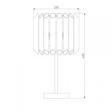 Настольная лампа Bogates Castellie 01107/3