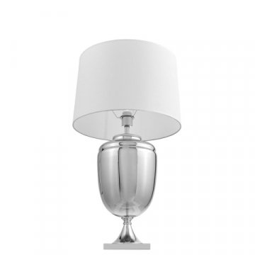 Настольная лампа Lumina Deco Olimpia LDT 304 CHR+WT