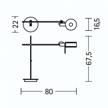 Настольная лампа Metalspot Grunge 49200