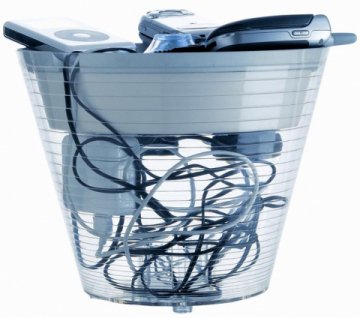 Настольная лампа Rotaliana Multipot transparent